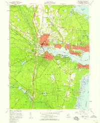 1953 Map of Toms River, Ocean County, NJ — High-Res | Pastmaps